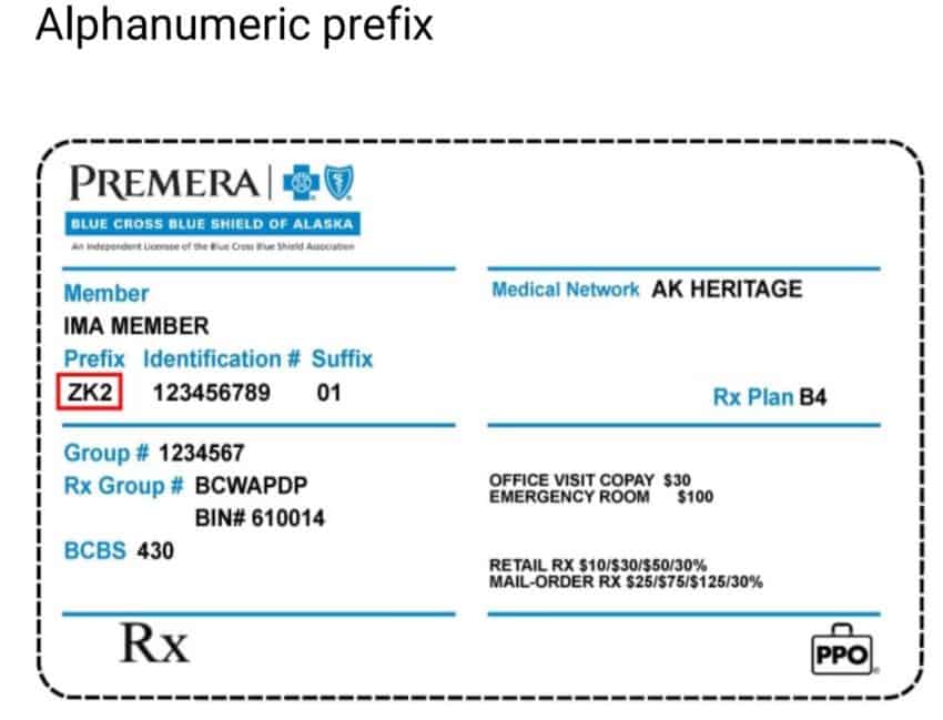 BCBS Prefix Assignment List With Contact Phone Numbers